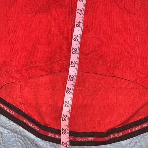 Bontrager Mens Cycling Jersey Red/Black M - Picture 12 of 12